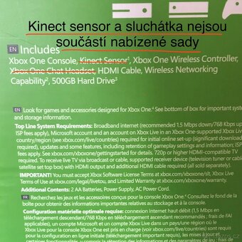 XBOX ONE 500 GB • ovladače • hry - 3