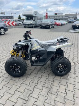 Dětská čtyřkolka FUN 125cc 3G8 - ťluto šedá - 3