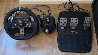 Logitech G920 + řadící páka + stojan - 3