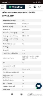 Smart LED TV 32" (81cm) - 3