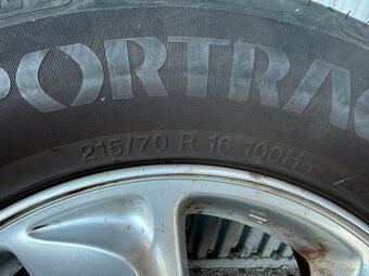 16" Elektrony HYUNDAI 5x114,3 s pneu 215/70 R16 - 3