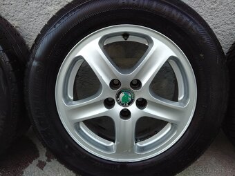 Alu disky originál Škoda 6J x 15 H2, 5x100, ET 38 - 3