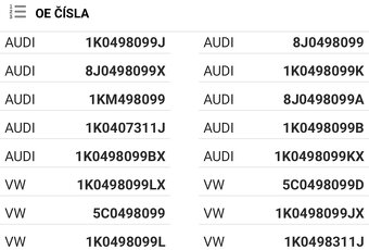 Sada kloubů, hnací hřídel - 3