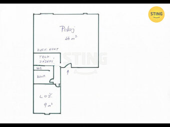 Pronájem bytu 2+kk v Olomouci, 134188 - 3
