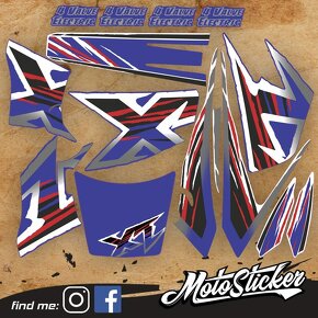 Yamaha XT600E 1998-1999 samolepky - 3