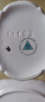 Porcelánový set růžový - 3