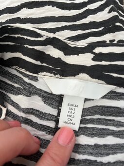 Siroke kalhoty zebra H@M 34 - 3