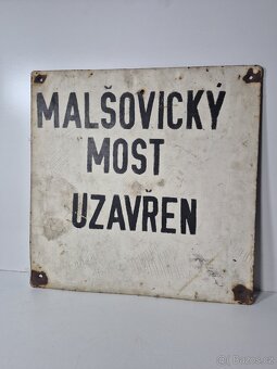 Plechová cedule - 3