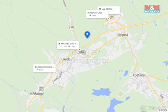 Prodej pozemku k bydlení, 443 m², Hrob - 3