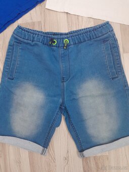 Nike, Abercrombie Fitch, trika, dínové šortky vel. 12 let - 3