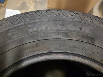 Prodám 4 x letní pneu na dodávku - 195/75/16C - 3