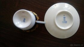 Porcelán, Německo - šálky a podšálky - 3
