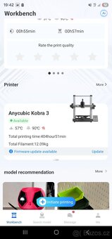 3d tiskarna anycubic kobra 3 combo - 3