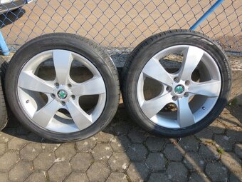 Alu kola škoda octavia II 225/45R17 7x17 5x112 PEGASUS - 3
