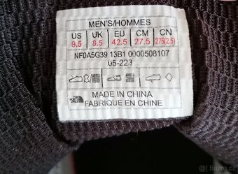 Střední pohorky THE NORTH FACE hnědé velikost 42,5 - 3