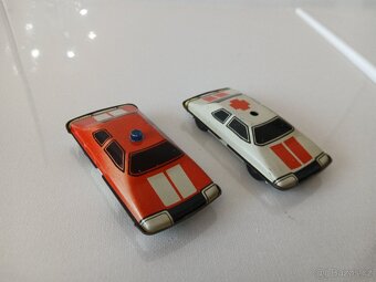 Retro CCCP kovová hračka ford mustang + jiné - 3
