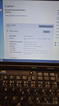 Notebook Lenovo ThinkPad X201i - SSD240GB + WIN10 - 3