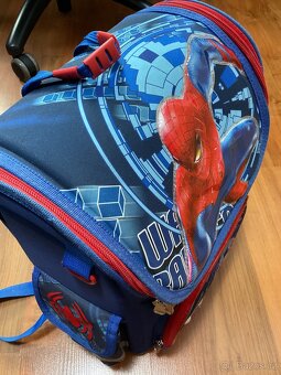 Školní aktovka Spiderman + penál a desky - 3