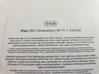 Apple iPad 9.generace Cellular WiFi + Pencil - 3