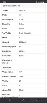 prodam dily na hyundai i30 1,6 mpi 89kw 2014 model GD 2gen. - 3