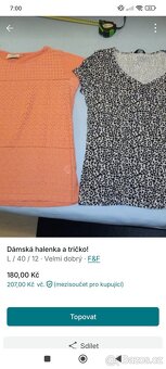 Dámské oblečení -trička,mikiny,bundy - 3