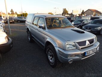 Mitsubishi L200 2.5 TD 4x4 tažné 2.7t Webasto - 3