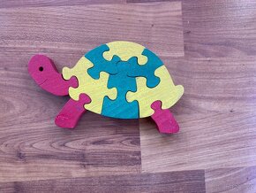 Dřevěné hračky - krásný stav - 3