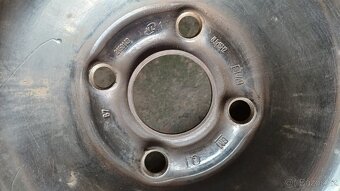 Prodám plechové disky s pneumatikama - 3