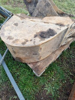 Prodám použité přídavné zařízení k bagru 5,5 t – lžíce + ryc - 3