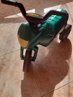 Odrážedlo Enduro zelené, malé - 3