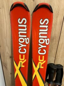 Lyže Cygnus 150 cm + lyžařské boty + hůlky + vaky - 3