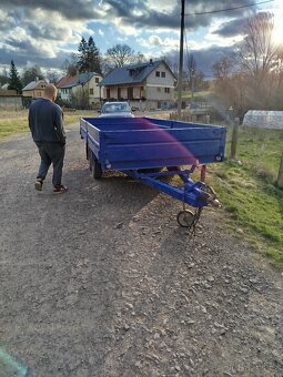 Přívěsný vozík brzděný - 3