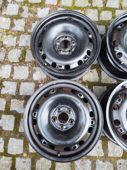 Plechové disky 5x100 R15 Škoda Roomster,Fabia 2 - 3