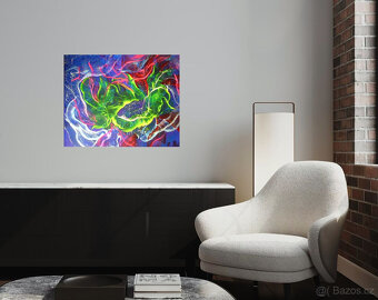 obraz akryl na plátně- 40cmx30cm - 3