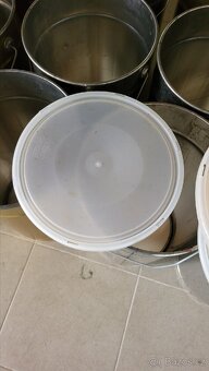kbelíky plechové 20l s víkem - 3