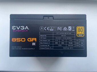 Zdroj EVGA SuperNova 850 GA - 3