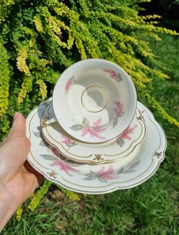 Starožitná porcelánová sňidaňova sada WEIMAR Německo - 3