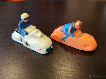 staré hračky - mechanický stíhač výrobce Směr, ne ITES IGRA - 3