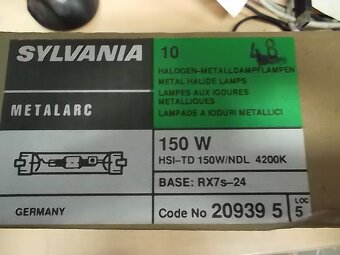 Žárovky výbojky metal halogenové 150w - 3