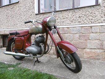 jawa 350 kývačka motocykl - 3