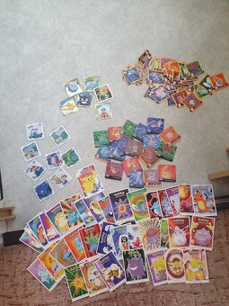 Pokémon nálepky a kartičky - 3