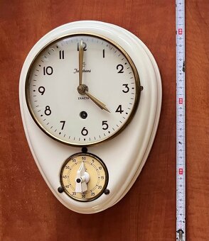 Junghans EXACTA (porcelánové kuchyňské hodiny) - 3