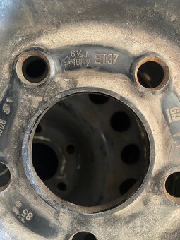 Disky plechové 5x110 s pneu letní R16 - 3