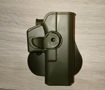 Nové pouzdro zelené na zbraň GLOCK 17,19 - 3