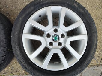 17"alu sada Spitzberg 5x112 origo Škoda Yeti Octavia Scout - 3