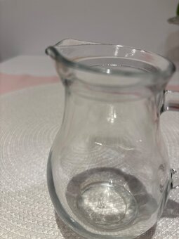 Cejchovány 0,5+0,25lt džbánky na vínko -sklo - 3