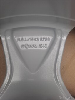 Alu kola 5x112 originál Škoda Octavia II R15 - 3