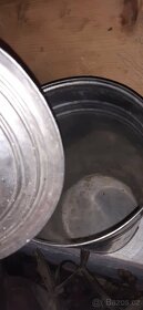 Hliníkova nádoba s víkem + další veteš na chalupu - 3