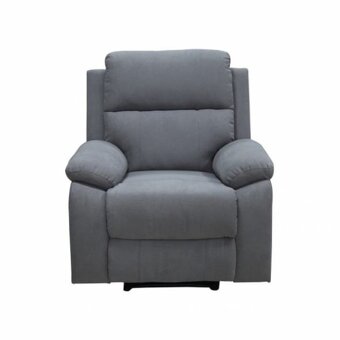 Masážní a polohovací křeslo POHODA šedé - 3