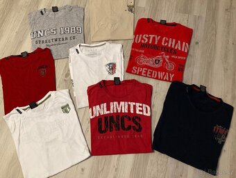 Trička zn. UNCS + tepláky a kraťasy - 3